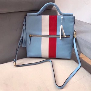 tory burch/汤丽柏琦TB女包Taylor拼色折叠流苏单肩包-中国官网包