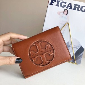 tory burch/托里伯奇官网正品奢侈品代购网站新款Miller中号翻盖三折钱包