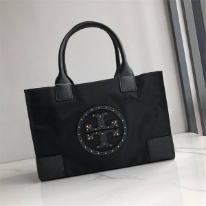 tory burch/托里伯奇TB国外代购网原单铆钉尼龙ELLA TOTE购物袋托特包