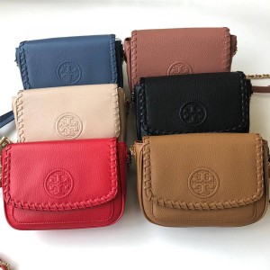 tory burch/托里伯奇TB正品中文官网新款编织真皮Marion马里奥斜跨包