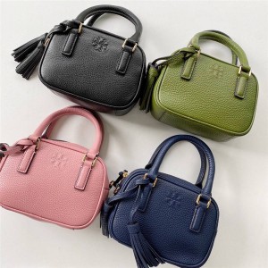 tory burch/托里伯奇TB官网海淘正品Thea mini satchel流苏mini枕头包74066