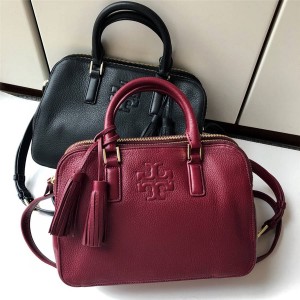 tory burch/托里伯奇官网正品代购TB女包真皮流苏波士顿枕头包