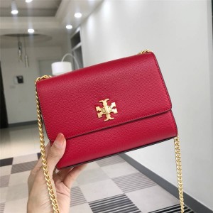 tory burch TB汤丽柏琦美国官网代购女包新款KIRA MINI斜跨风琴链条包