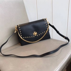 tory burch TB汤丽柏琦美国官网代购女包新款高端KIRA系列铆钉链条包