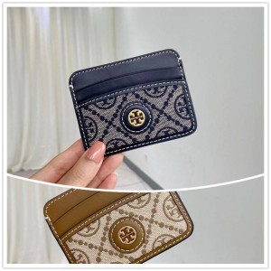 汤丽柏琦官网包包价格tory burch TB 88028 T MONOGRAM 提花卡包卡片夹