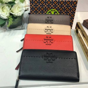 托里伯奇官网中国tory burch TB 41847 MCGRAW 长款真皮拉链钱包