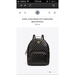 tory burch/托里伯奇中国官网TB KIRA CHEVRON ZIP-AROUND双肩包