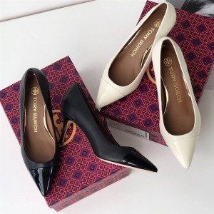 tory burch托里伯奇官网中国TB原单女鞋PENELOPE CAP-TOE PUMP高跟鞋