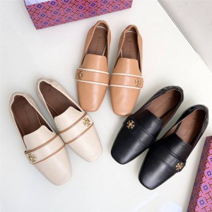 tory burch/托里伯奇TB中国官网正品新款女鞋真皮乐福鞋小皮鞋