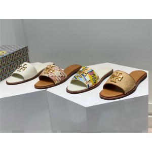 tory burch/托里伯奇TB官网代购女鞋编织印花Everly凉鞋拖鞋