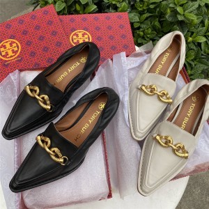 tory burch/托里伯奇TB官网代购女鞋JESSA POINTY-TOE系列乐福鞋